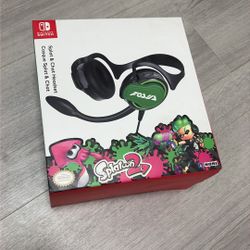 Splatoon Splat & Chat Headset
