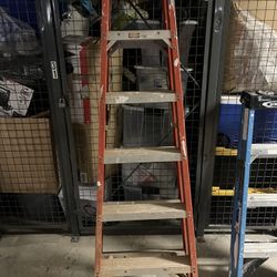 6 Foot Fiberglass Twinstep Ladder