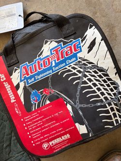 Peerless Auto-Trac Self-Tightening Tire Chains – 225 Size