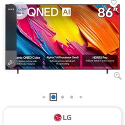 Tv Brand New Lg 86”