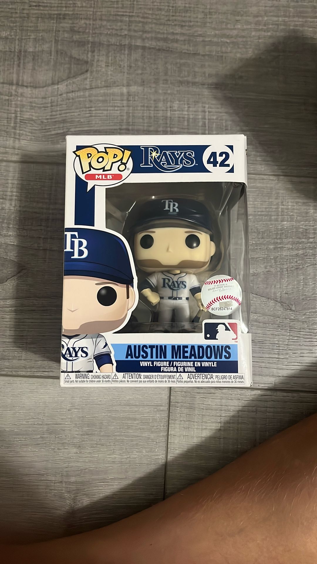 Tampa Bay Rays Austin Meadows #42 Funko Pop!