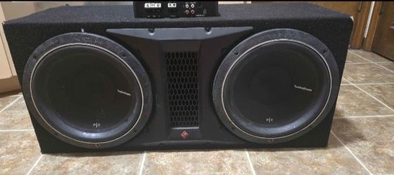 Rockford Fosgate Punch P2 Subwoofers and Prime R500X1D Amplifier
