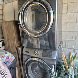Electric washer and dryer