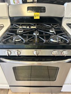 GE stove (delivery+install available) Width 30”