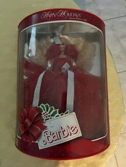 Happy holidays, special edition, Barbie