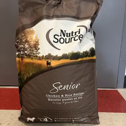 Nutri Source Senior Dog Food 26 lb