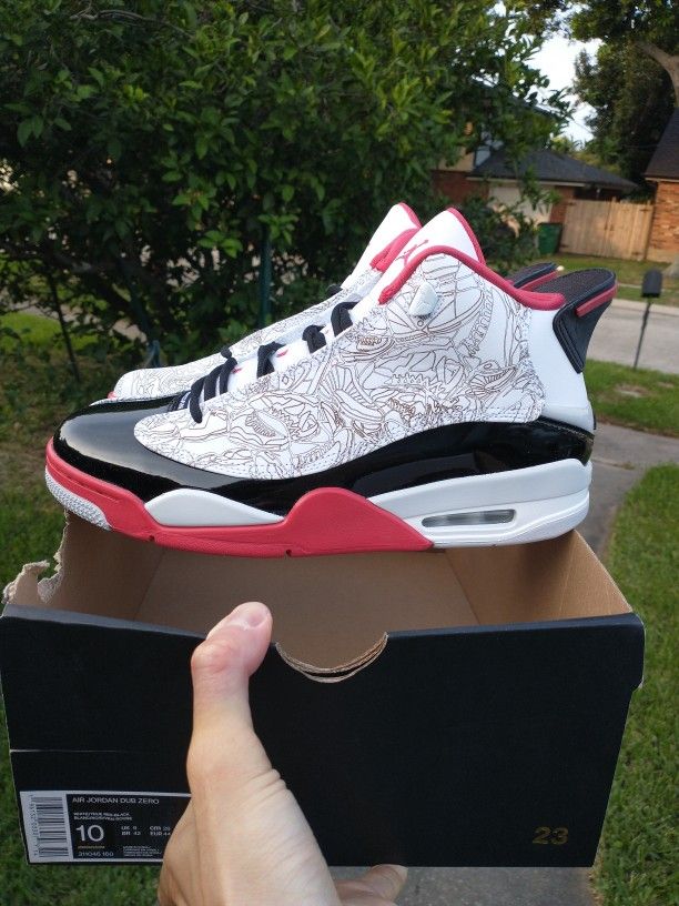 New Air Jordan Dub Zero Men Size 10