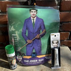 The Joker Suit Costume Spirit Halloween