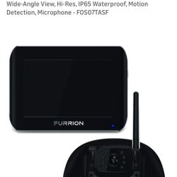 Furrion Vision S  Plug And Play 7inch Camera and Screen Black 