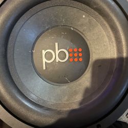 Power Base 12 Inch Subwoofer 300 W 600 W Peak No Box