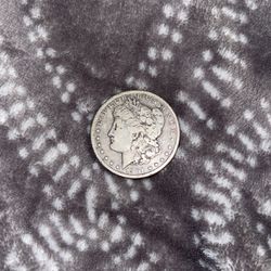 1901 silver morgan dollar