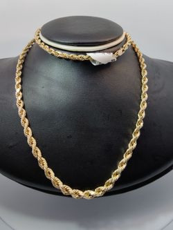 14K Rope Chain