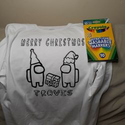 Personalized Coloring Shirts