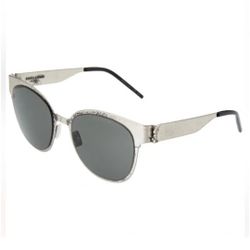 Saint Laurent Silver Sunglasses