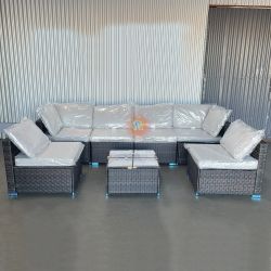 7pc Outdoor Patio Furniture Set