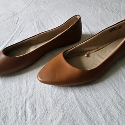 Time Tru Women's Casual Pointed Toe Ballet Comfort Soft Slip On Flats Shoes