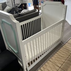 Baby Crib And Mattress