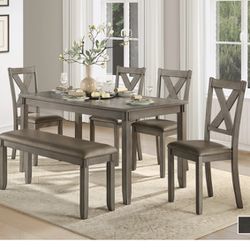 6 Piece Dining Table