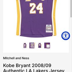 Medium Kobe Jersey 