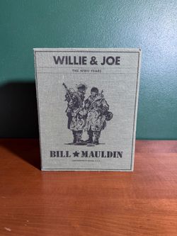 Willie & Joe The WWII Years Bill Mauldin 2 Book Set Cloth Slipcase Fantagraphics Fine