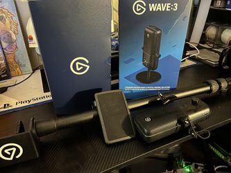 EL Gato Microphone Wave 3 And Streaming Accessories
