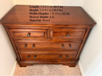 Wood Dresser