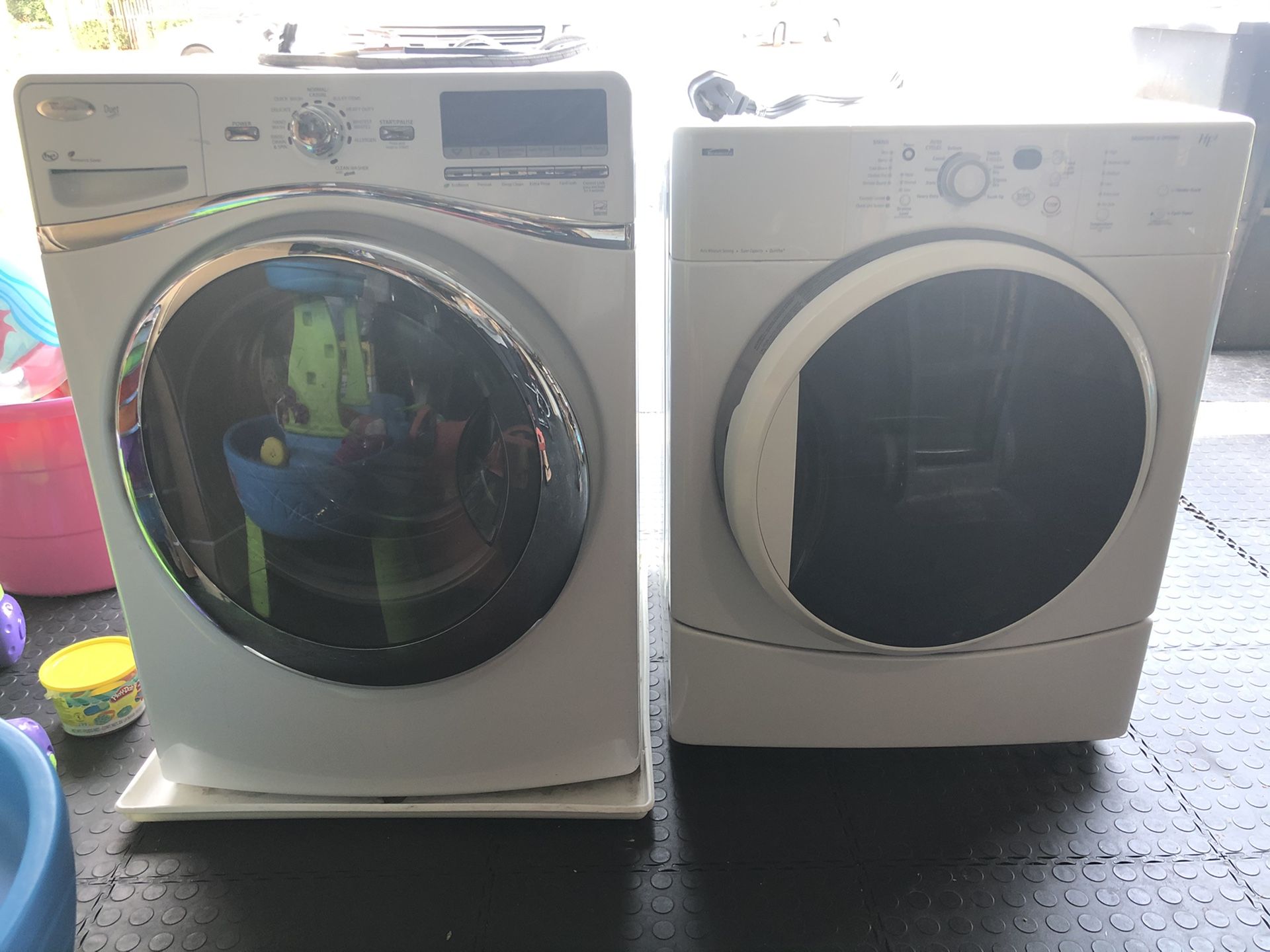 Whirlpool Washer and Kenmore Drier Set