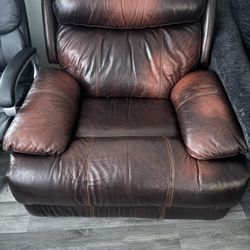 Leather Recliner 