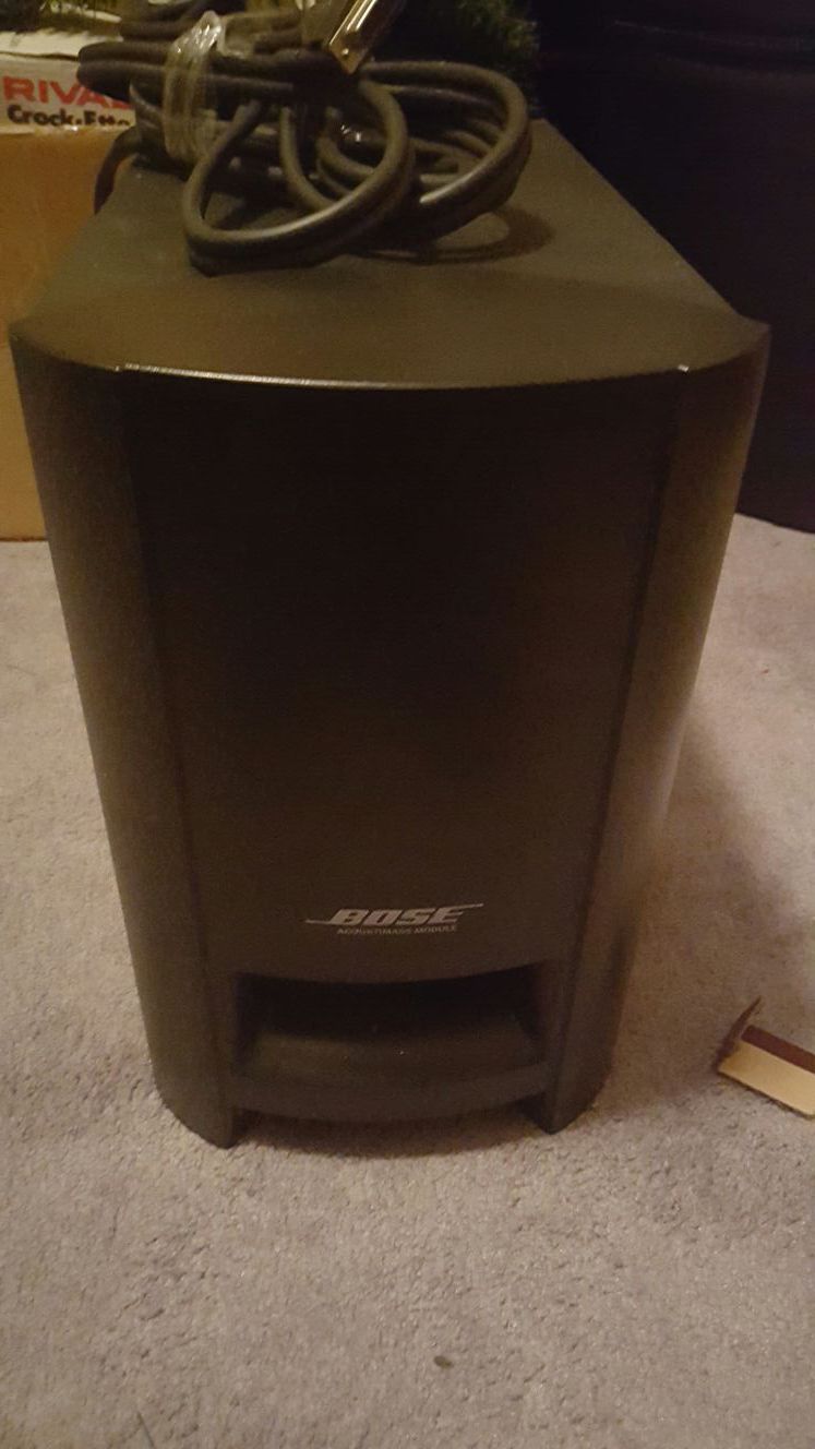 Bose PS3-3-1 powered subwoofer