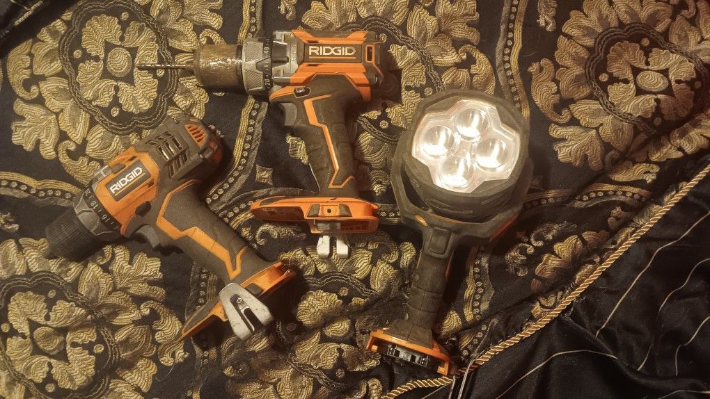 Rigid 18v Cordless Tools
