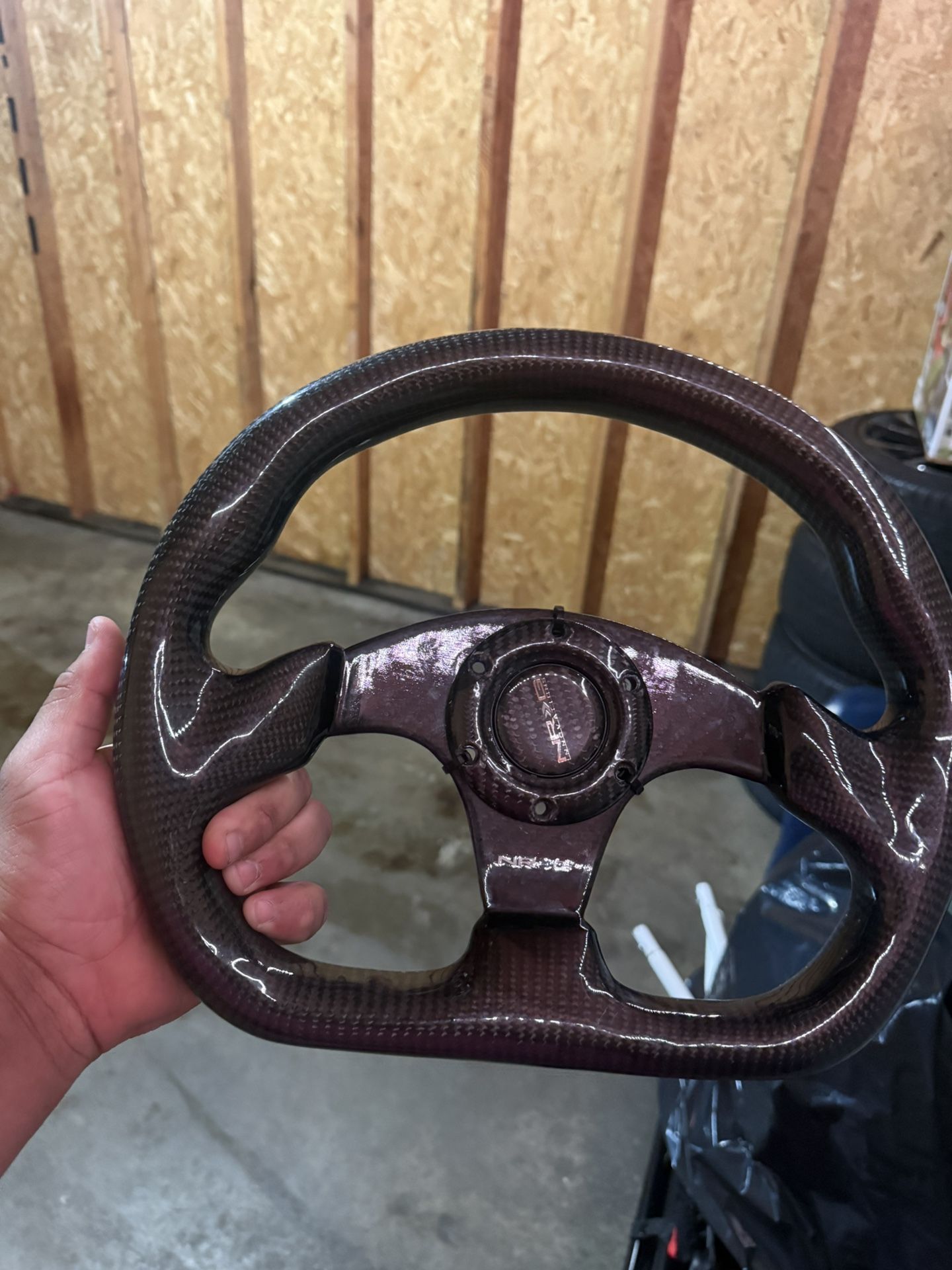 NRG carbon Fiber Steering Wheel