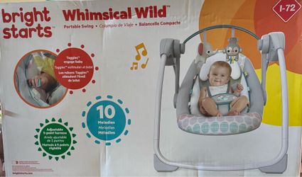 Bright Starts Whimsical Wild | Baby Swing