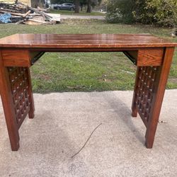Antique Wooden Desk Table