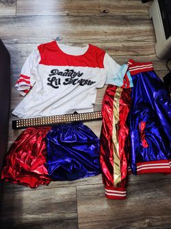 Harley Quinn Size M adult used once