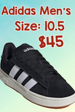 Adidas black shoes