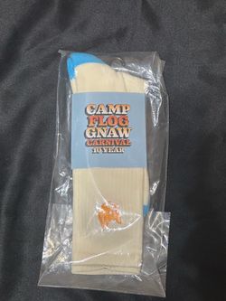 Camp Flog Gnaw 10 Year Anniversary VIP Socks