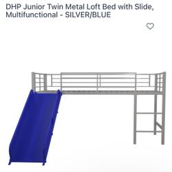 Jr Twin Metal Loft Bed