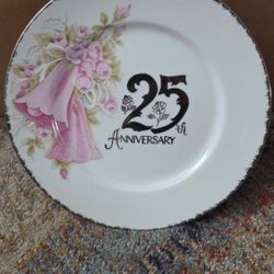 25th Anniversary Porcelain Plate