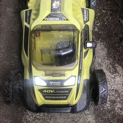 Lonely Ryobi mower seeks new owner with a magic touch!