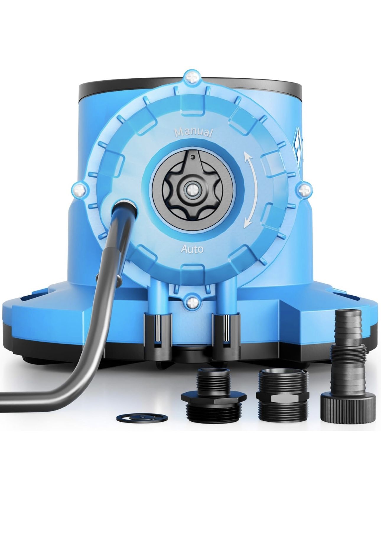 FOTING Pool Cover Pump, Automatic Swimming 2250 GPH Submersible Water ...