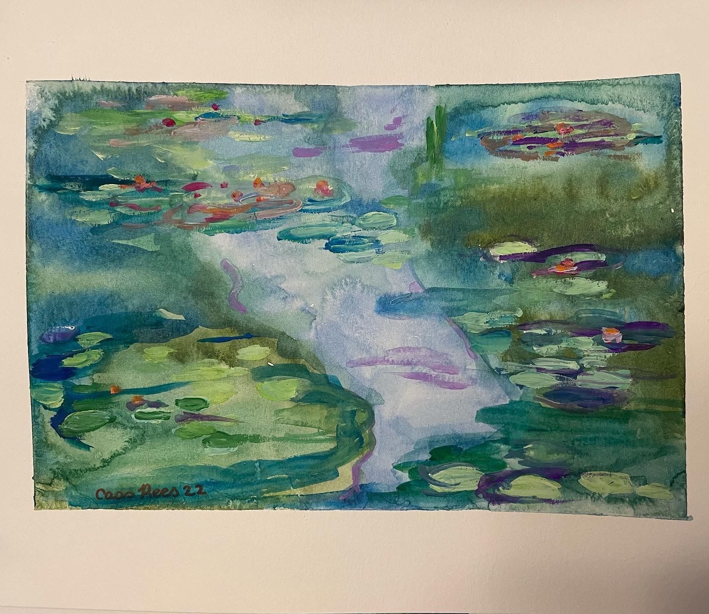Monet Waterlilies 
