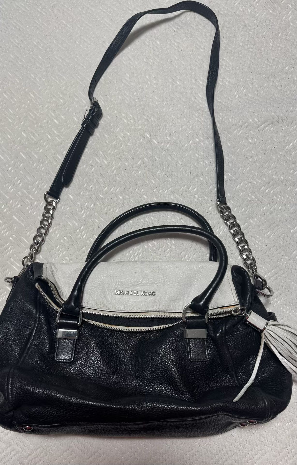 Michael Kors Leather Top Handle Bag