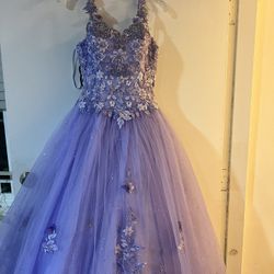 Purple Quinceñera Dress