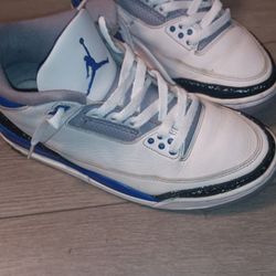 Nike Air Jordan 3 III Retro Racer Blue Sneakers