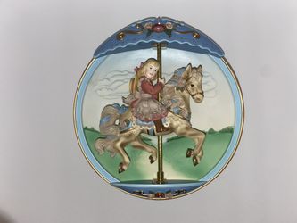 Carousel Ceramic Plate