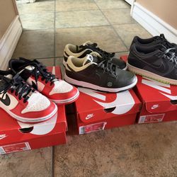 Nike Dunks Gradeschool Size 6y All For 120