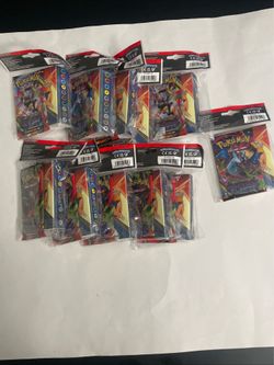 Pokémon TCG Phantasmal Flames Mini Portfolio & Booster Pack Sealed X11