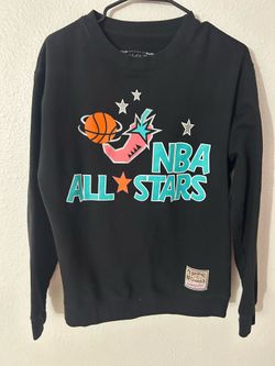 Mitchell And Ness San Antonio Spurs 1996 All Star Game Retro Long Sleeve Mens M