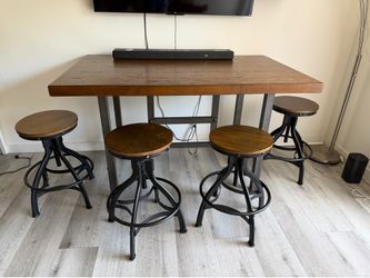Table and chair