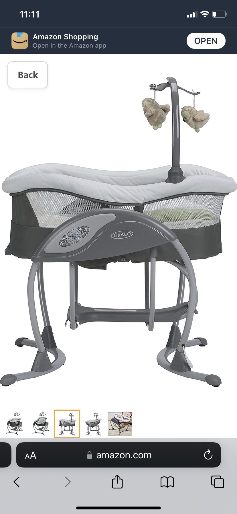 Graco dreamglider sleeper discount